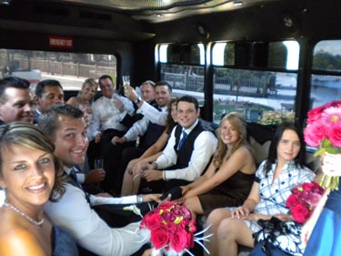 Party Bus Detroit Weddings